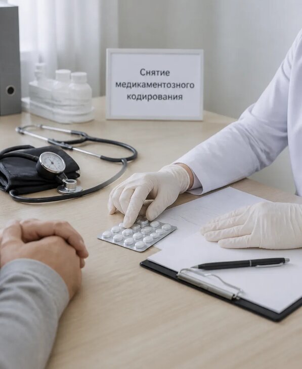 Снятие медикаментозного кодирования в Сибае от 5138 р. | Медзона