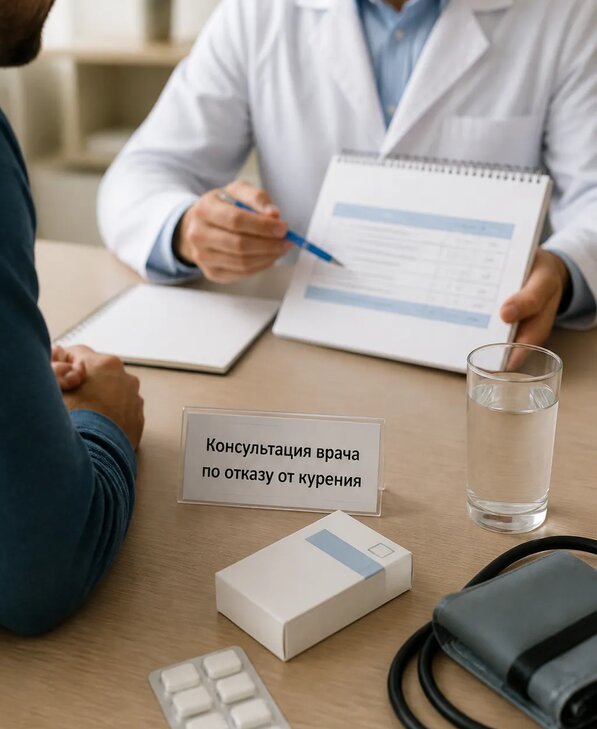 Консультация врача по отказу от курения для взрослых в Сибае